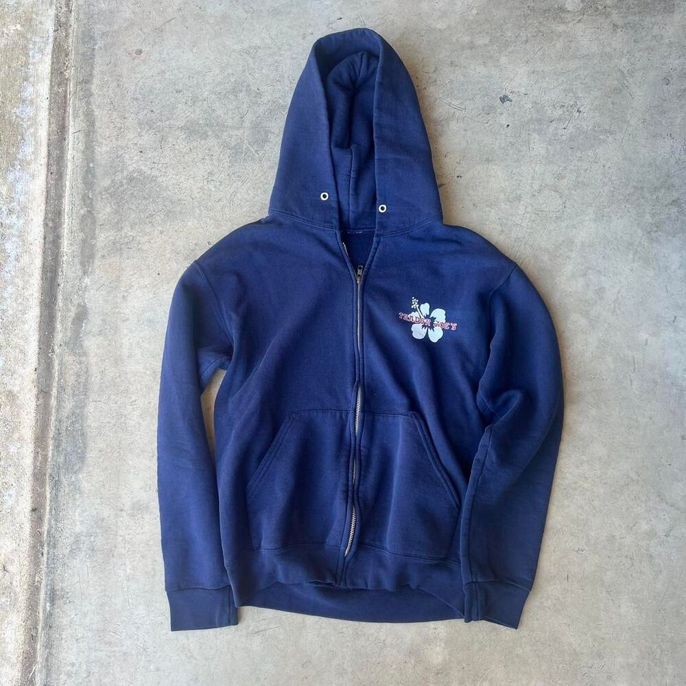 Trader Joe’s Zip Up hoodie Mens size XS worker issued